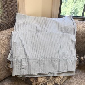 Pale blue king pillowcases